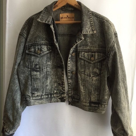 nordstrom black denim jacket